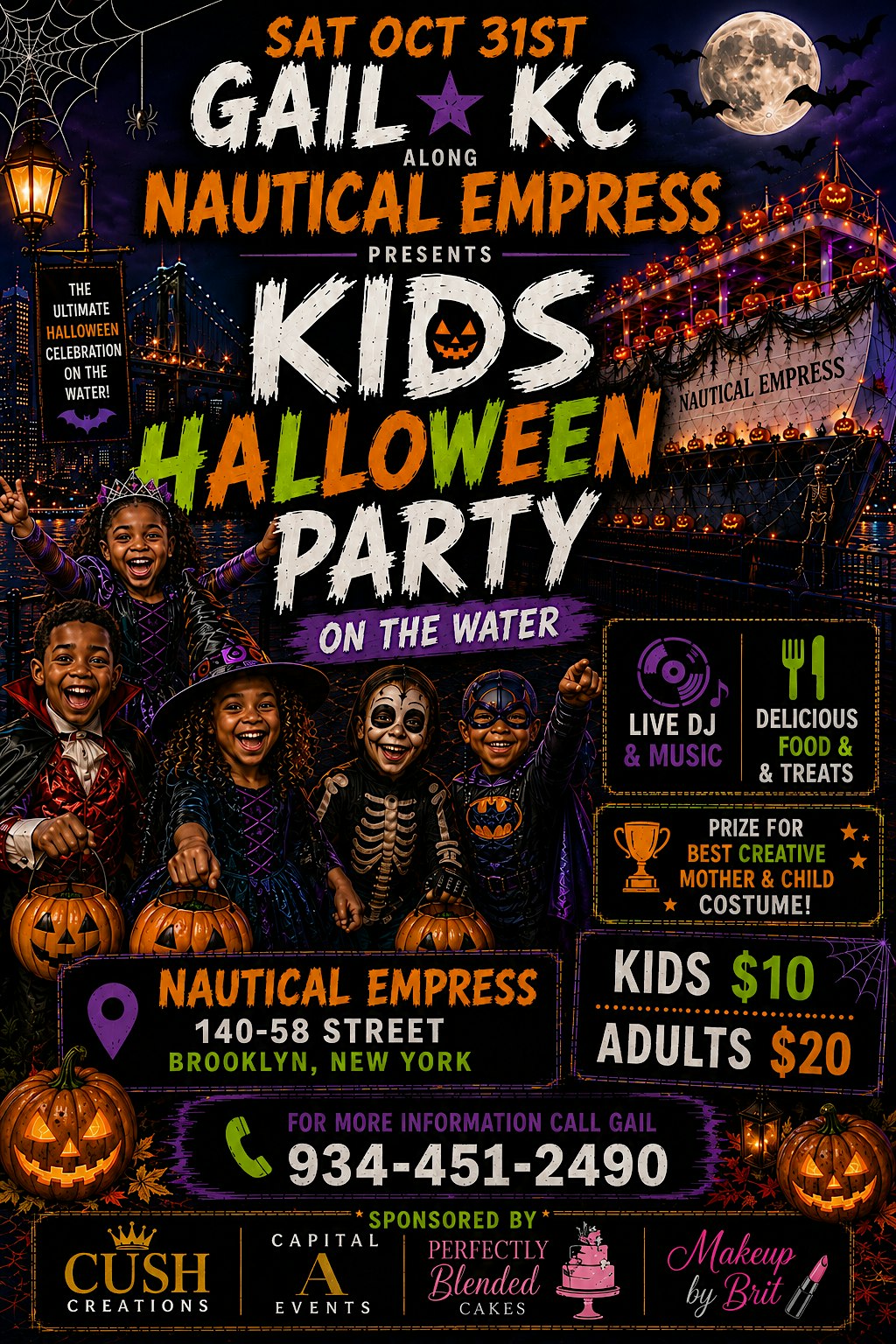 THE ULTIMATE HALLOWEEN PARTY ON THE WATER
