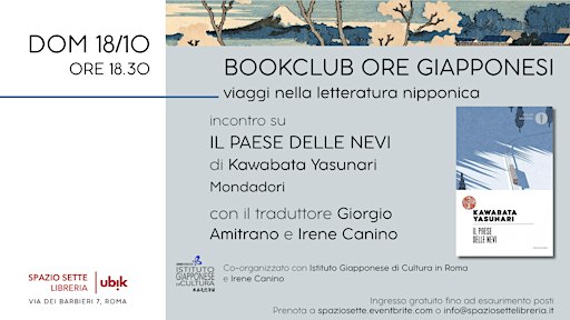 Bookclub ore giapponesi. Viaggi nella letteratura nipponica