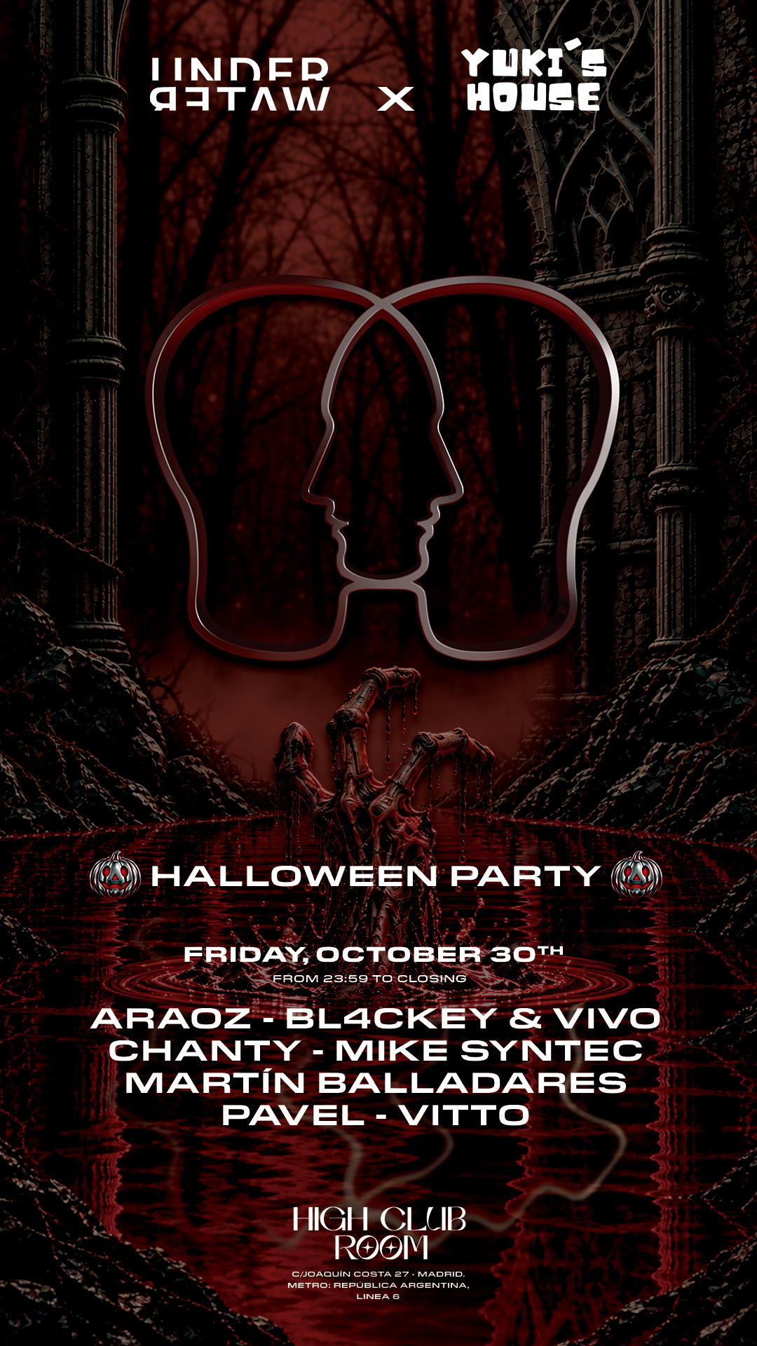 Underwater x YUKI's house HALLOWEEN PARTY