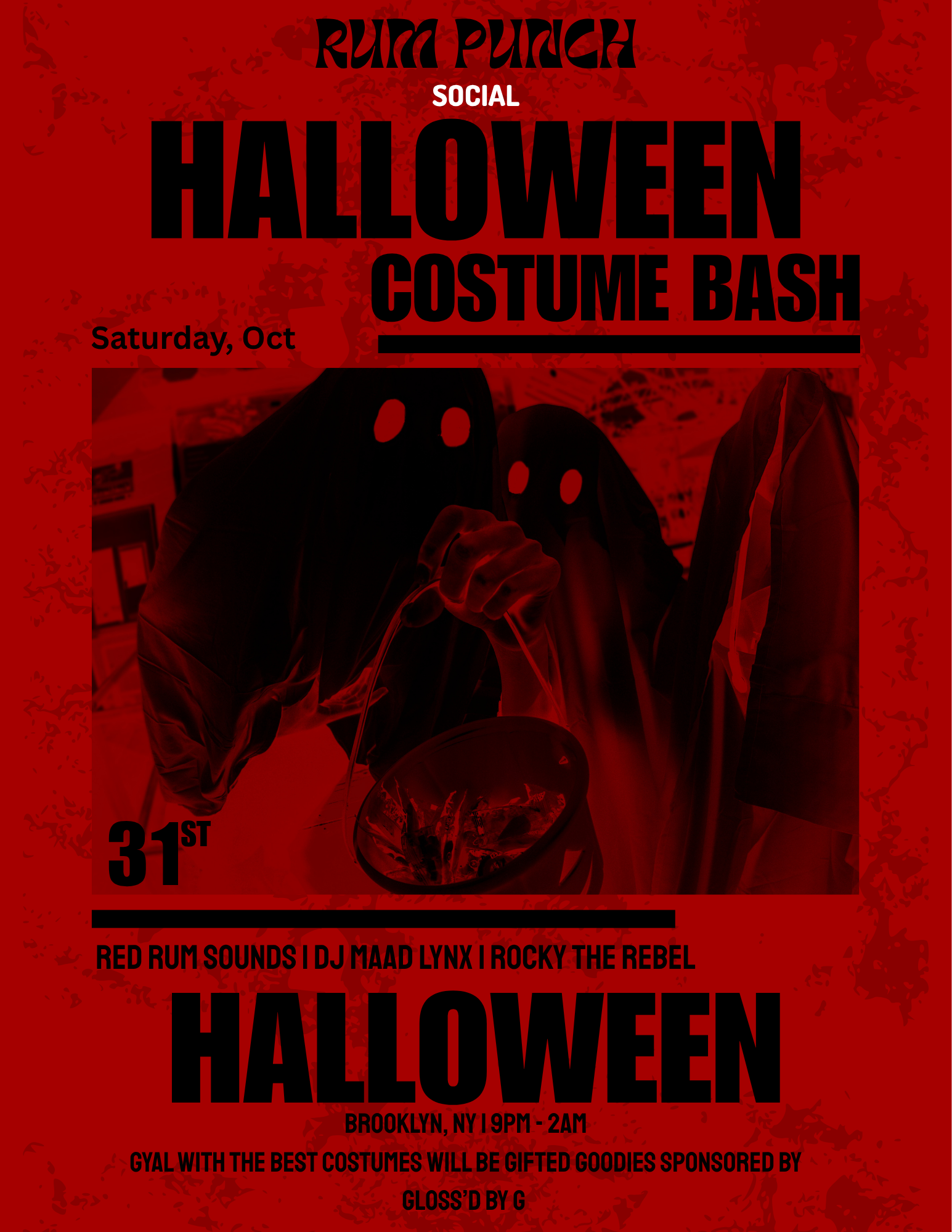 Rum Punch Social Halloween Bash