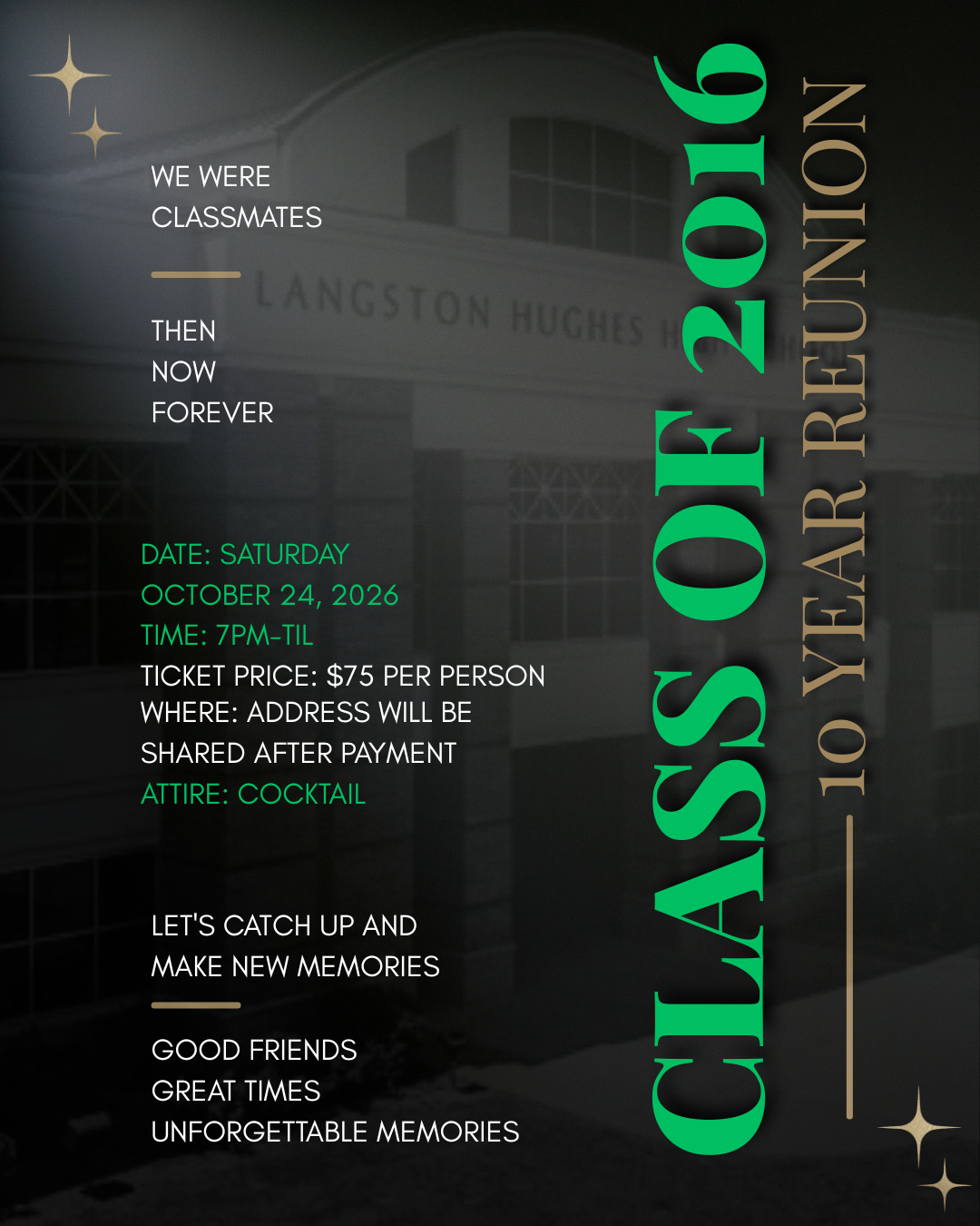 LHHS 2016 Class Reunion!