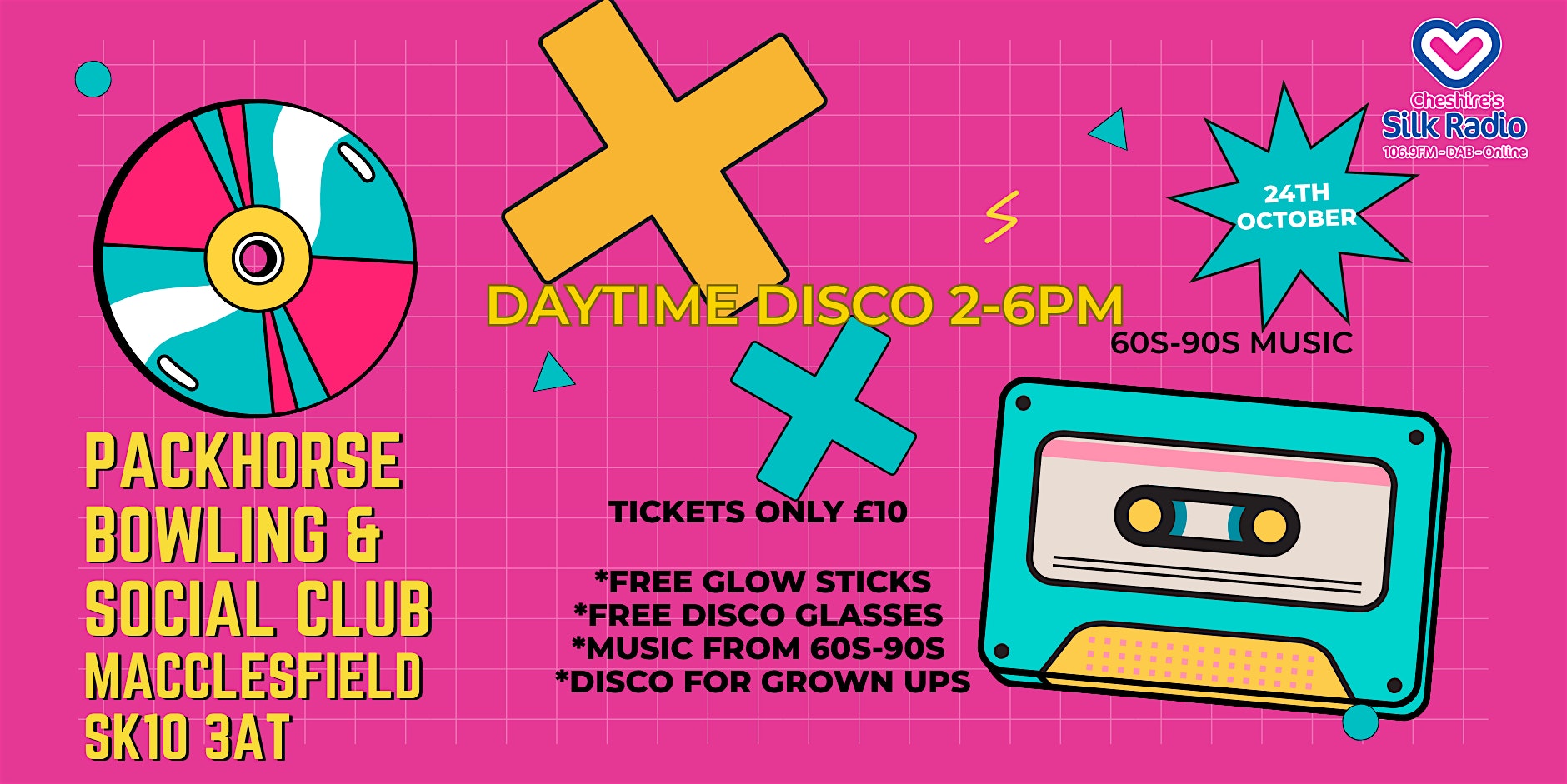 DANCING IN THE DAY LIGHT  MACCLESFIELDS BIGGEST AND ORIGINAL DAYTIME DISCO