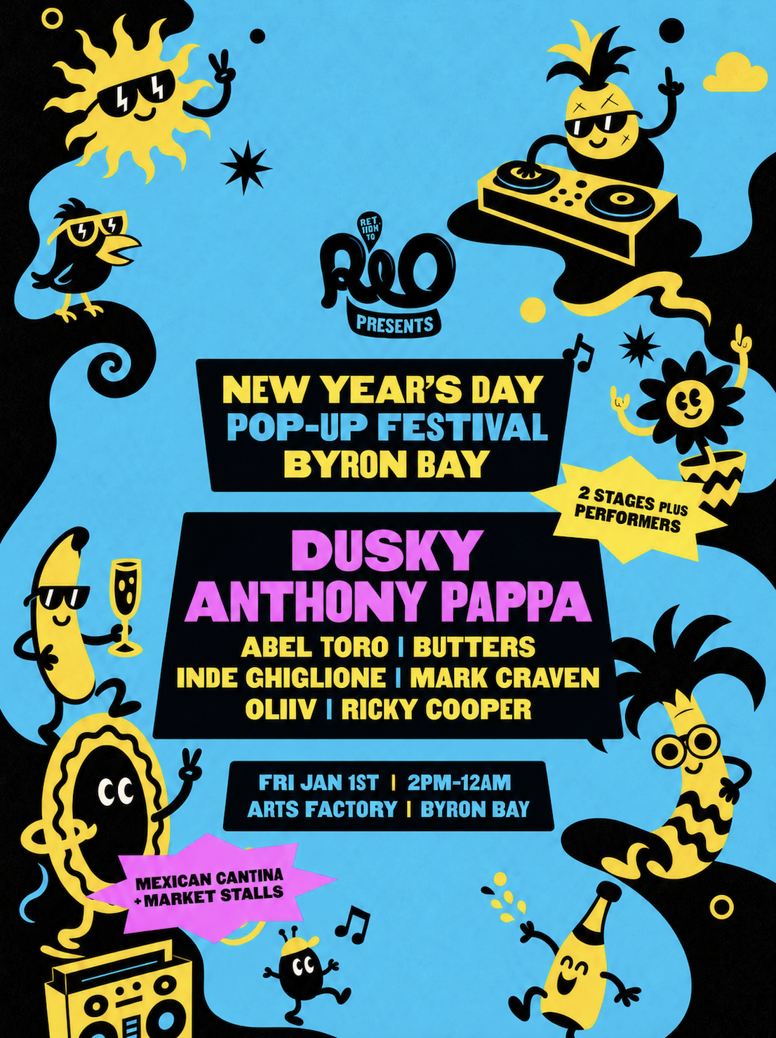 NYD Pop-Up Festival feat. Dusky & Anthony Pappa