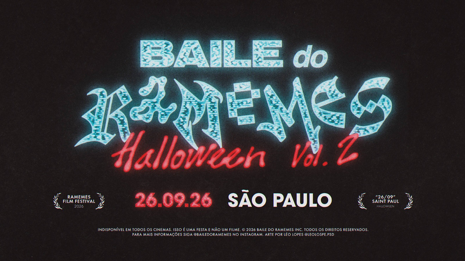 Baile Do Ramemes Halloween Sp
