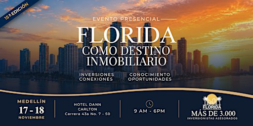 FLORIDA COMO DESTINO INMOBILIARIO - NOVIEMBRE - MEDELLÍN
