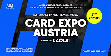 CARD EXPO AUSTRIA: Österreichs größte Sammelkarten-Show  - 19.09.2026