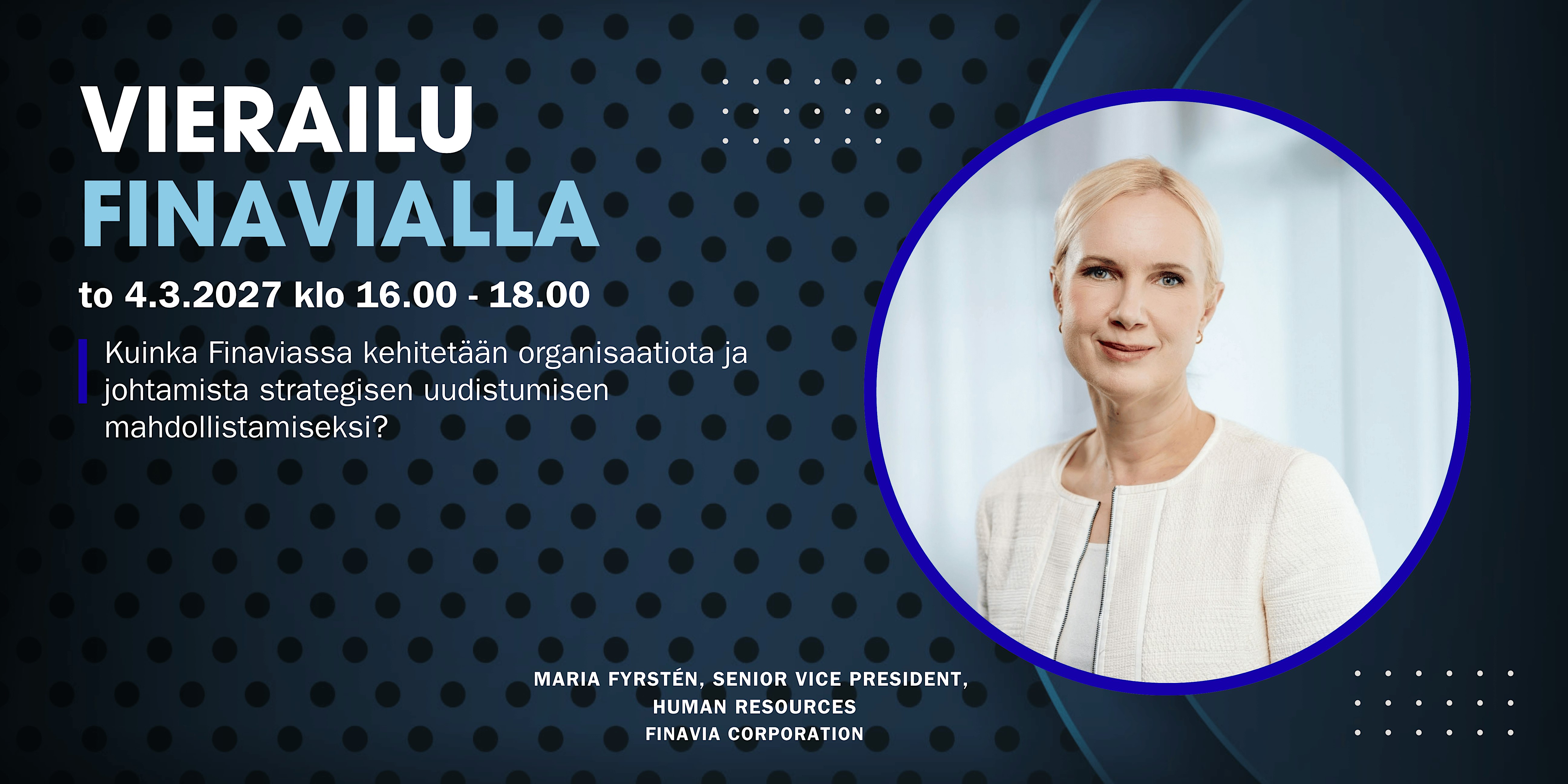 Vierailu Finavialla