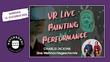 VR Painting Performance, Lesung & Live Musik - Helge Stroemer