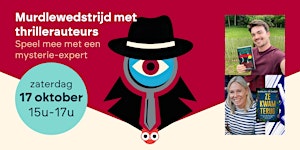 Murdlewedstrijd met thrillerauteurs