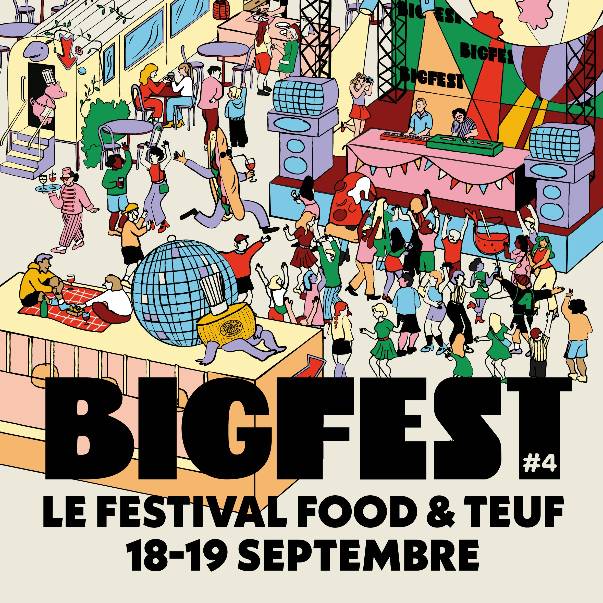 BIGFEST #4 - Festival Food & Teuf 