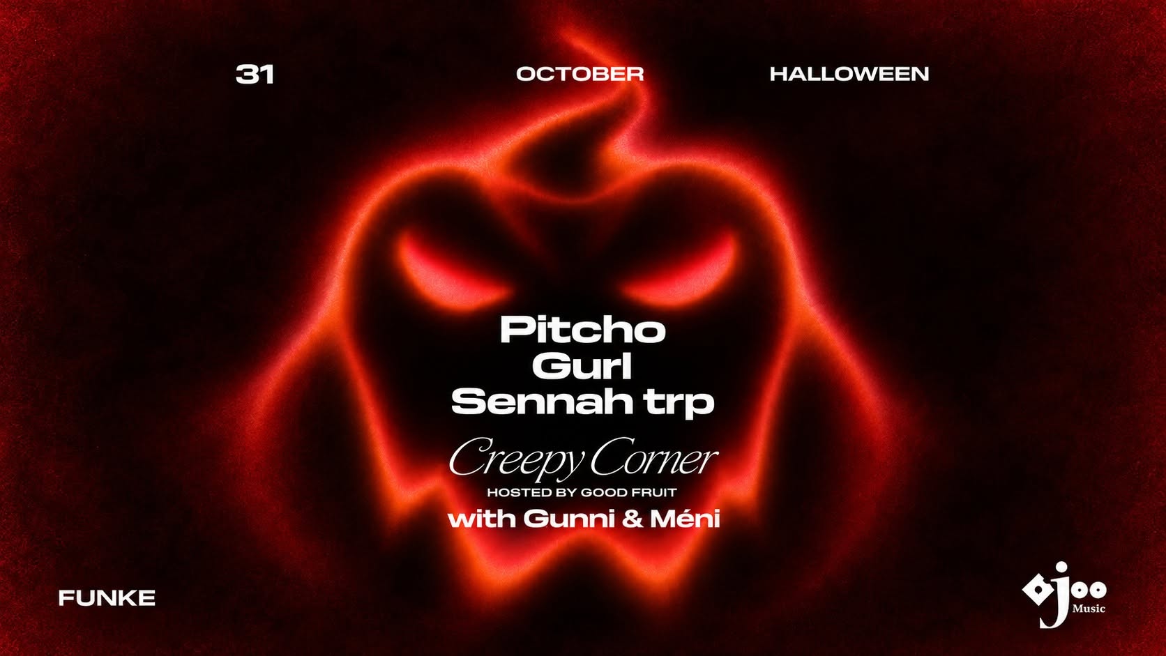 Ojoo Halloween w/ Pitcho, Gurl, Sennah trp + Gunni & Méni