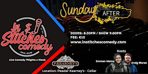 In Stitches Comedy Club Sundays