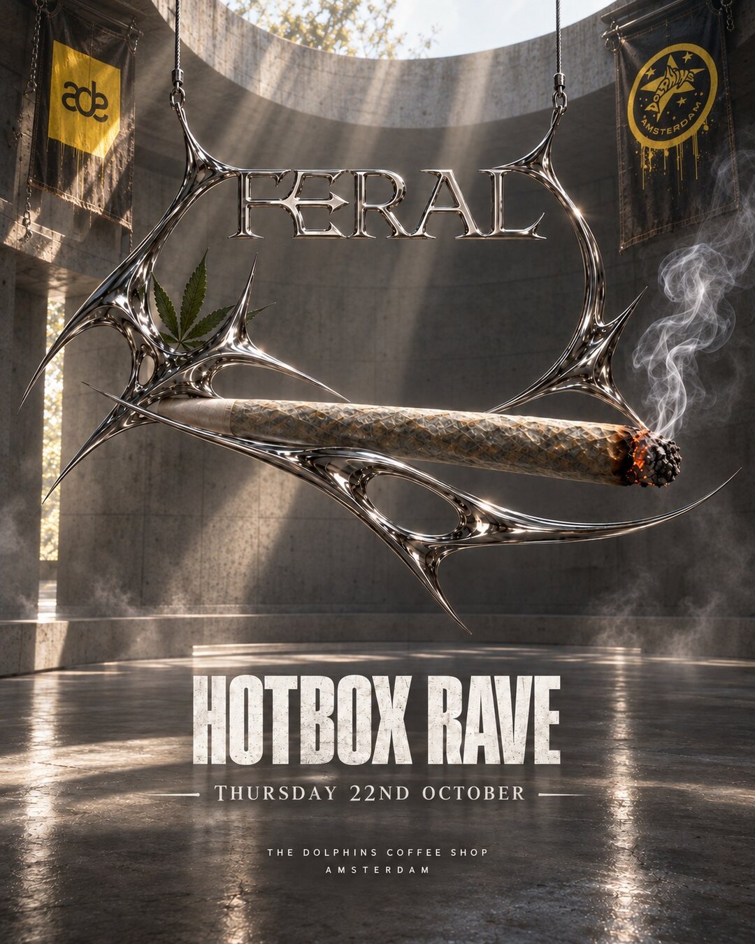 ADE 2026 Coffeeshop Hotbox Rave