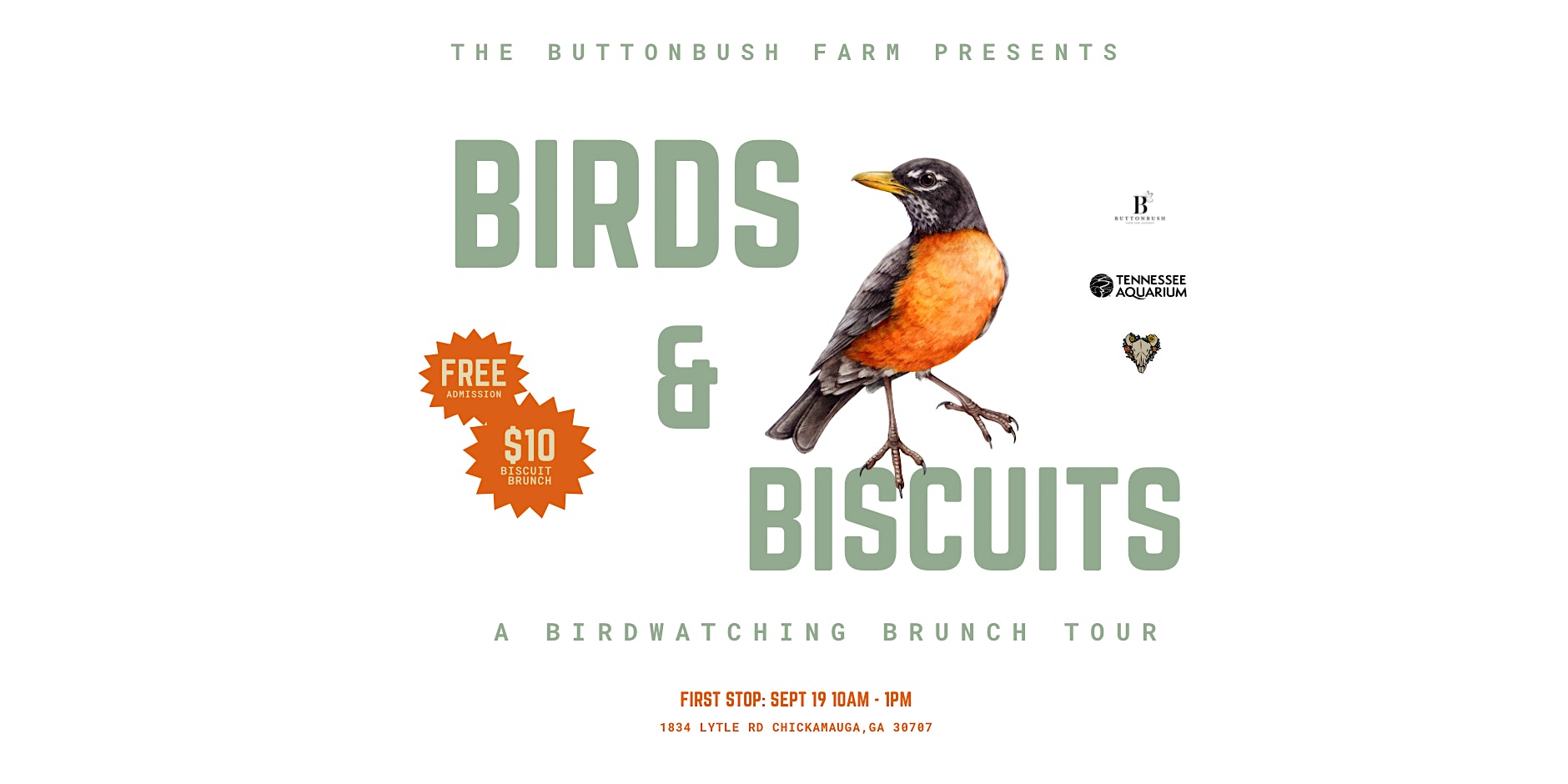 Birds & Biscuits - The Buttonbush Farm and  Nursery