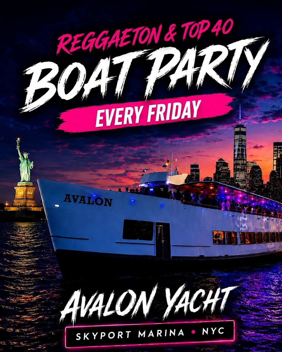 Reggaeton Boat Party NYC - Avalon Yacht – Sep 25