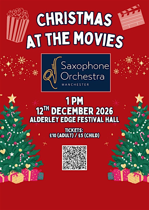 "Christmas at the Movies" with the Saxophone Orchestra Manchester