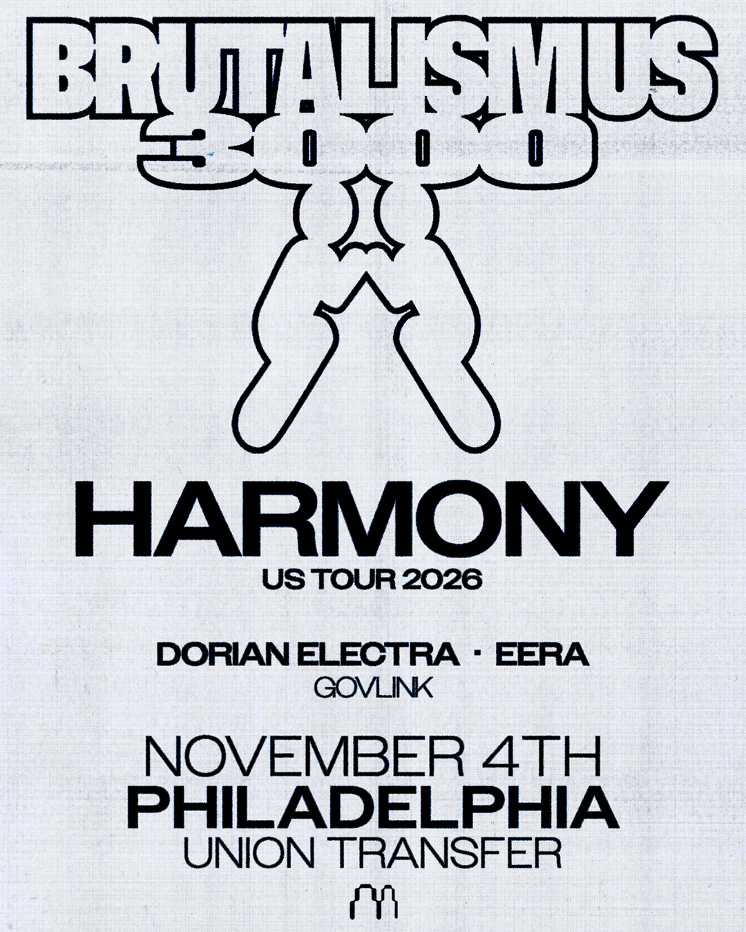 Brutalismus 3000 - Harmony US Tour 2026