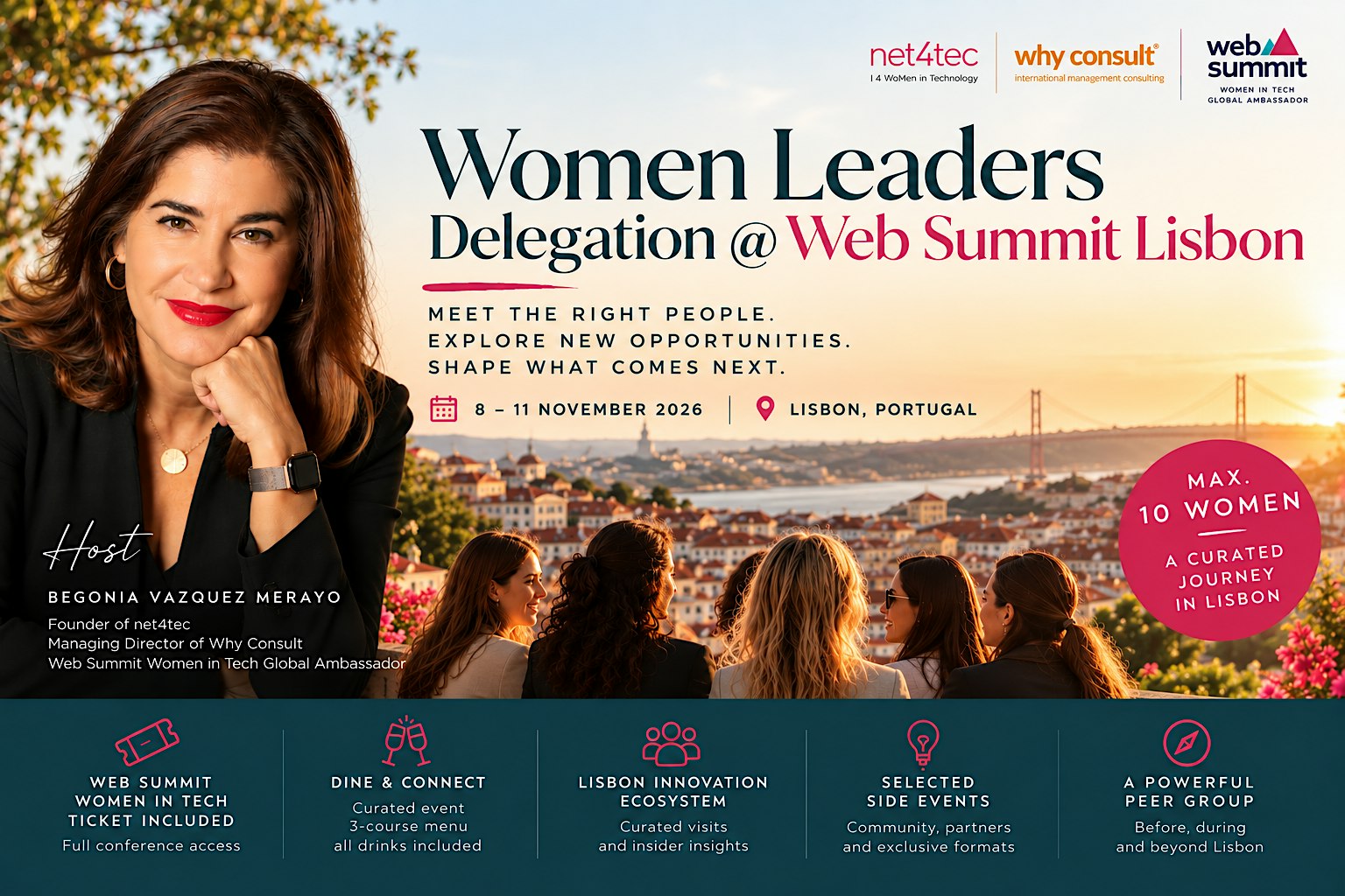 Women Leaders Delegation @ Web Summit Lisbon