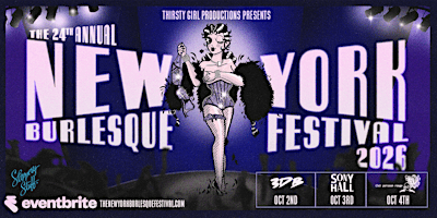 The 24th Annual New York Burlesque Festival