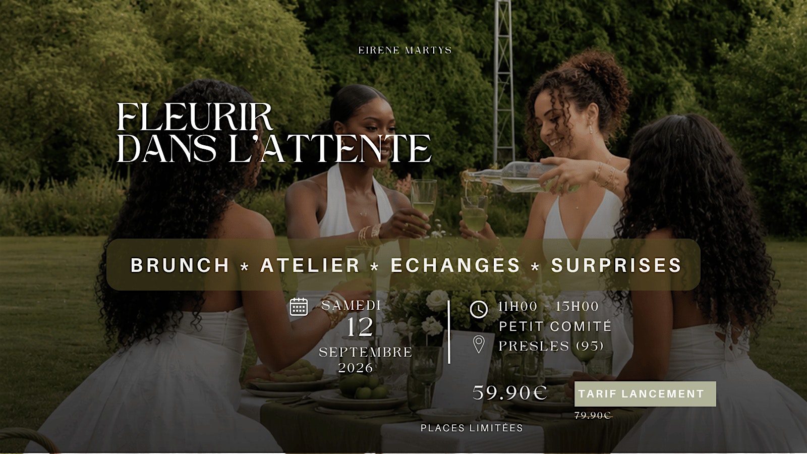 FLEURIR DANS L'ATTENTE Brunch & rencontre bien-être entre femmes