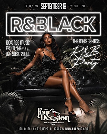 R&BLACK -- TAMPA BAY GREEK PICNIC OFFICIAL FRIDAY NIGHT PARTY!