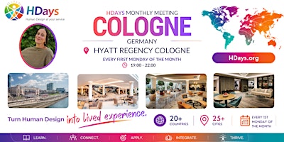 HDays Monthly Meeting in  Cologne at Hyatt Regency Cologne