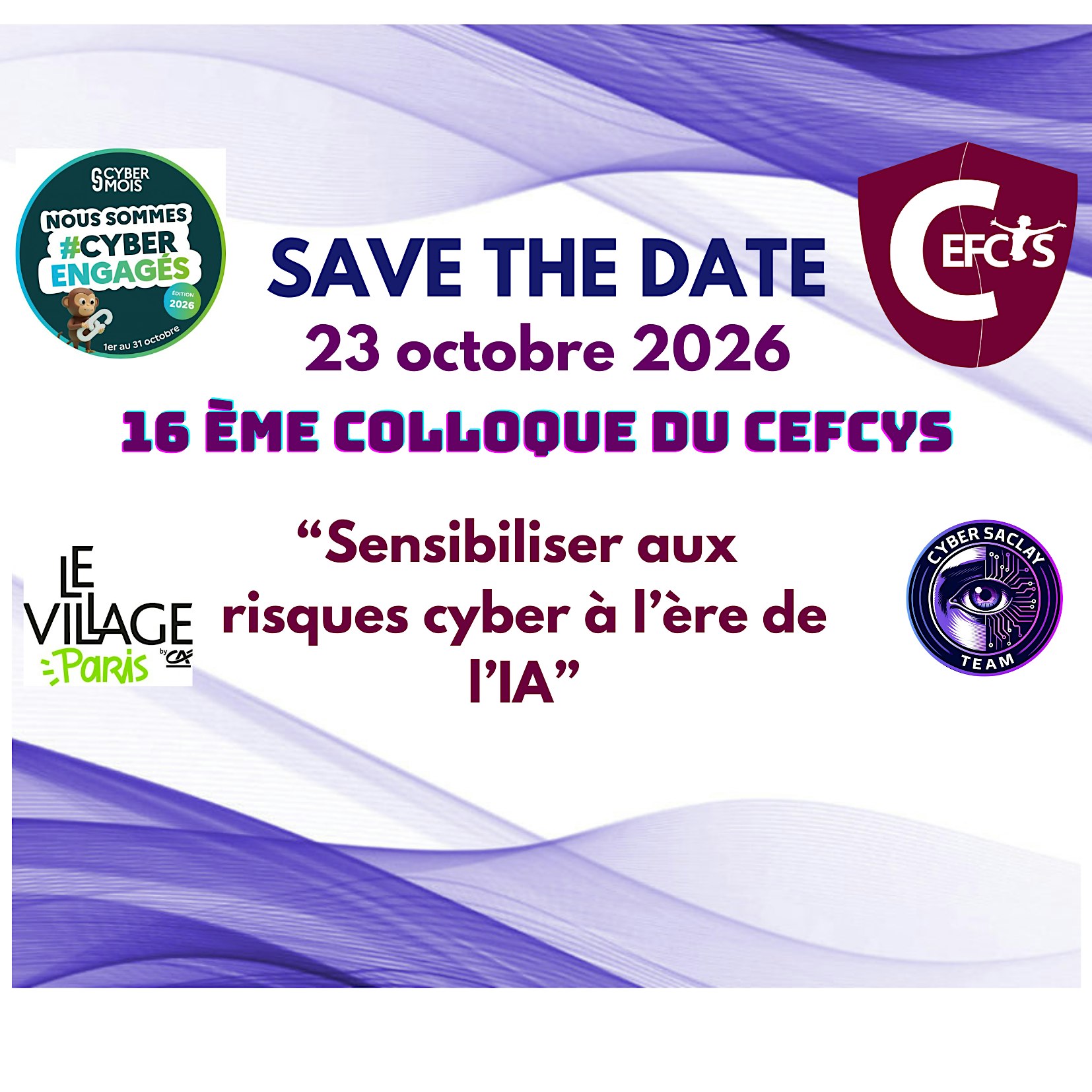16ème Colloque du CEFCYS - Cybermois26