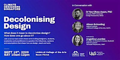 Decolonising Design