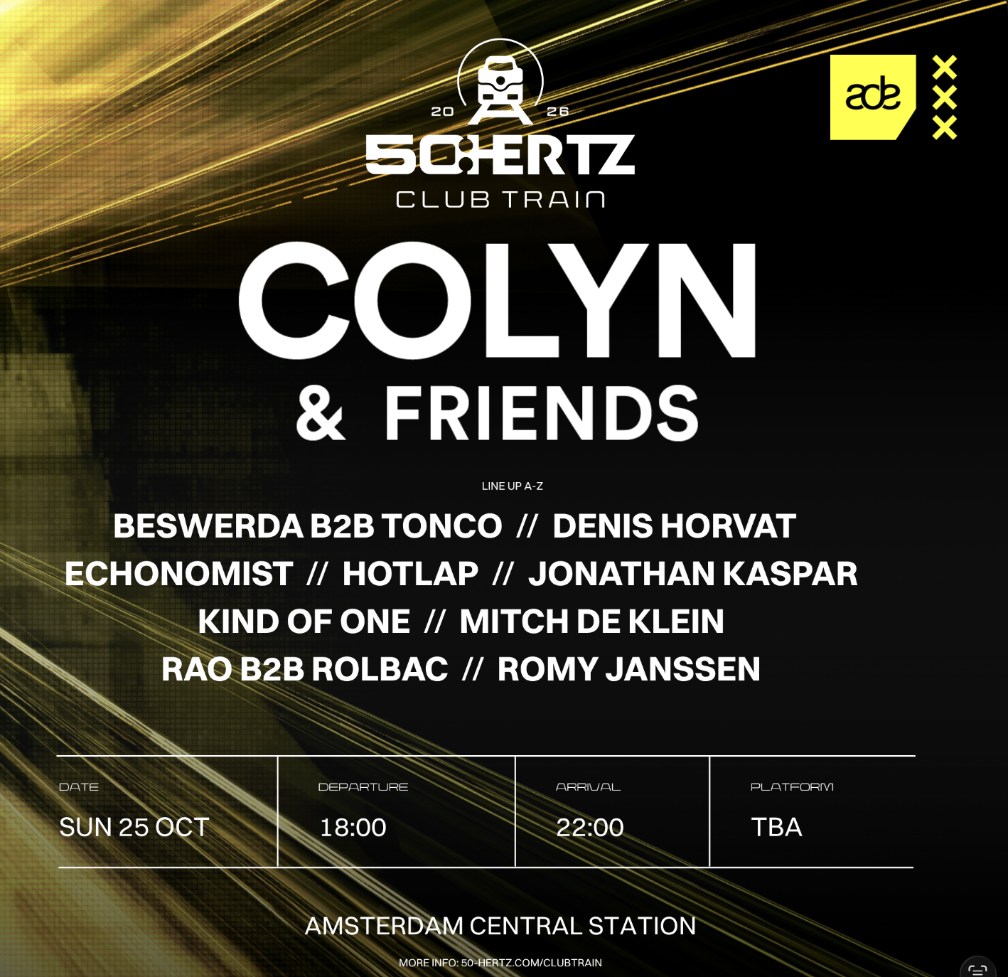 50:HERTZ CLUB TRAIN X Colyn