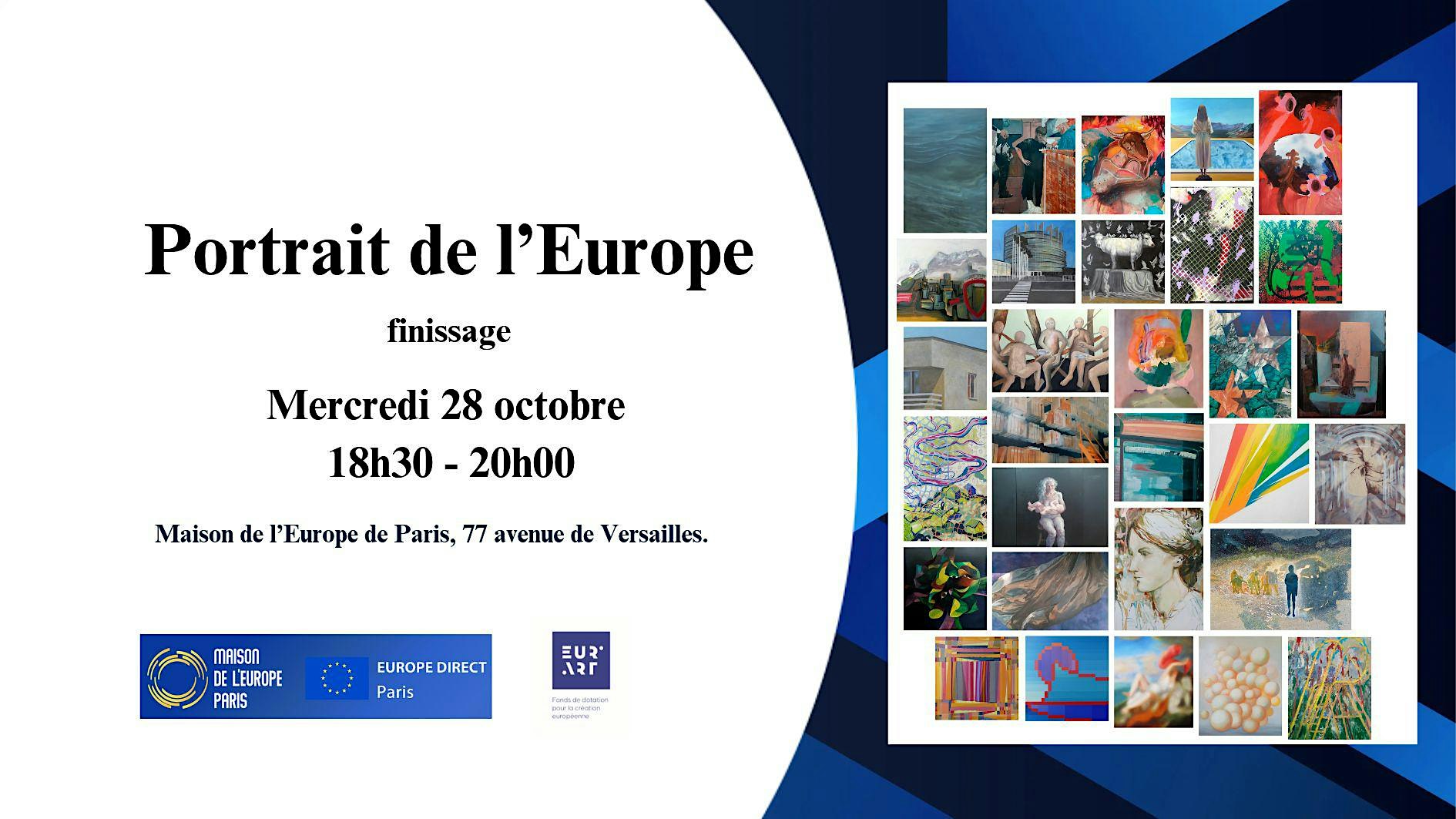 Portrait de l'Europe : finissage de l'exposition