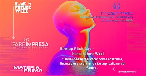 STARTUP PITCH DAY  - Rome Future Week