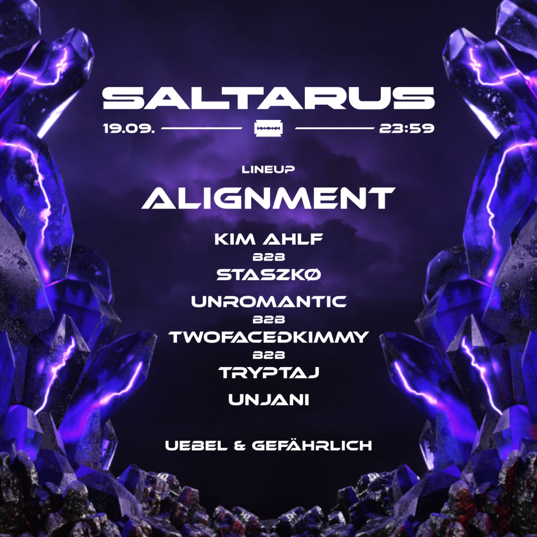 SALTARUS with Alignment & KIM AHLF