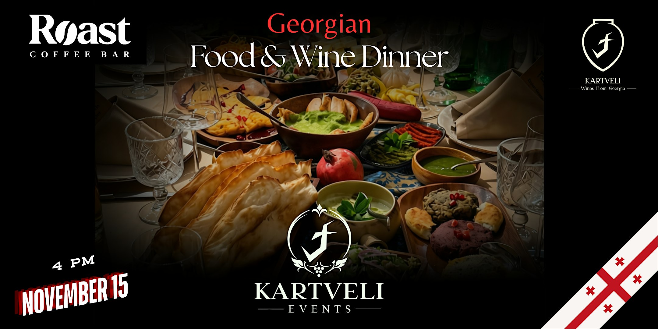 Georgian Food & Wine Tasting