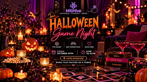 MtlHive Halloween Game Night