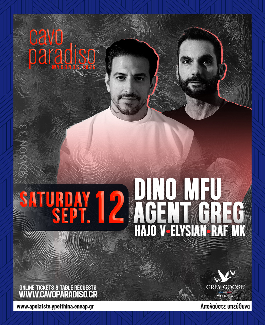 Dino MFU | Agent Greg | Hajo V | Elysian | Raf Mk