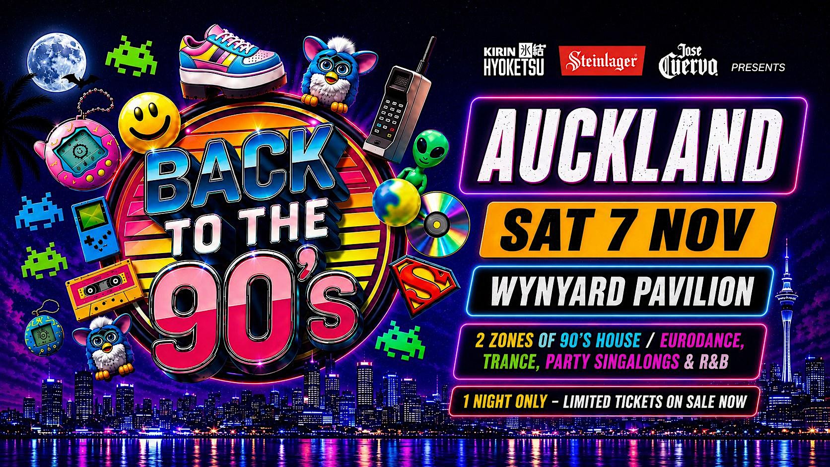 Back To The 90's - Auckland (New Venue)