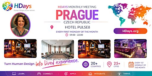 HDays Monthly Meeting in Prague at PULSE8 Hotel