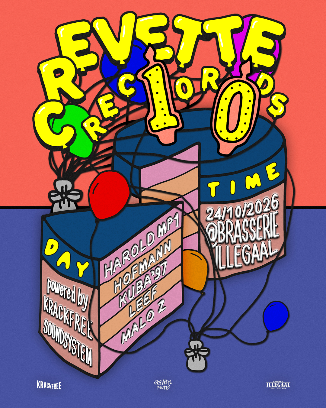 CREVETTE RECORDS - 10 YEAR ANNIVERSARY - DAYTIME GATHERING