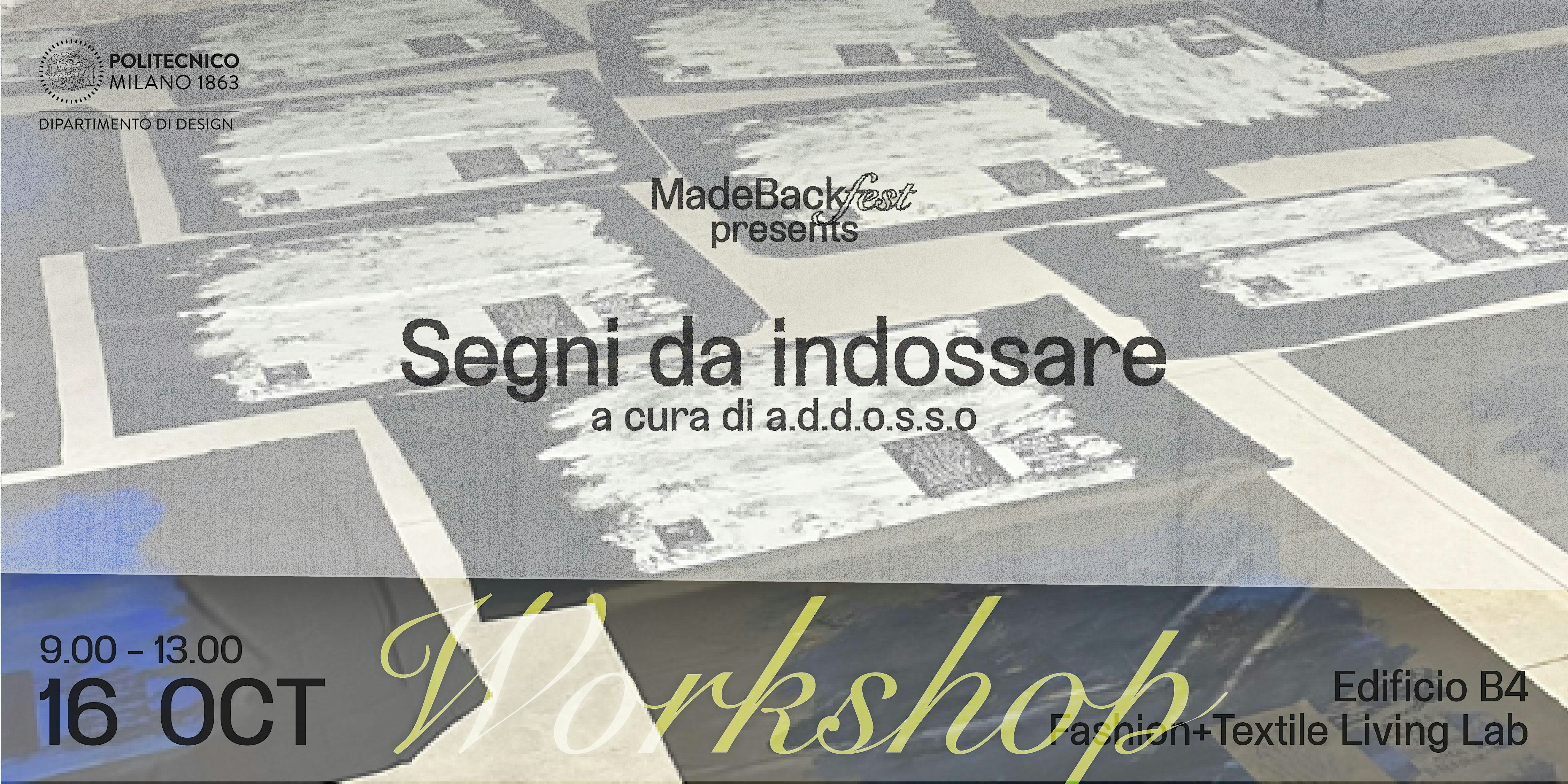 MadeBack - Segni da indossare by ADDOSSO