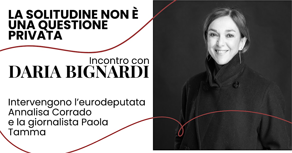Incontro con Daria Bignardi