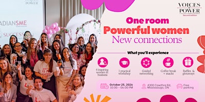 Voices of Power: Where Women Leaders Connect+Guided Networking+Coffee Break