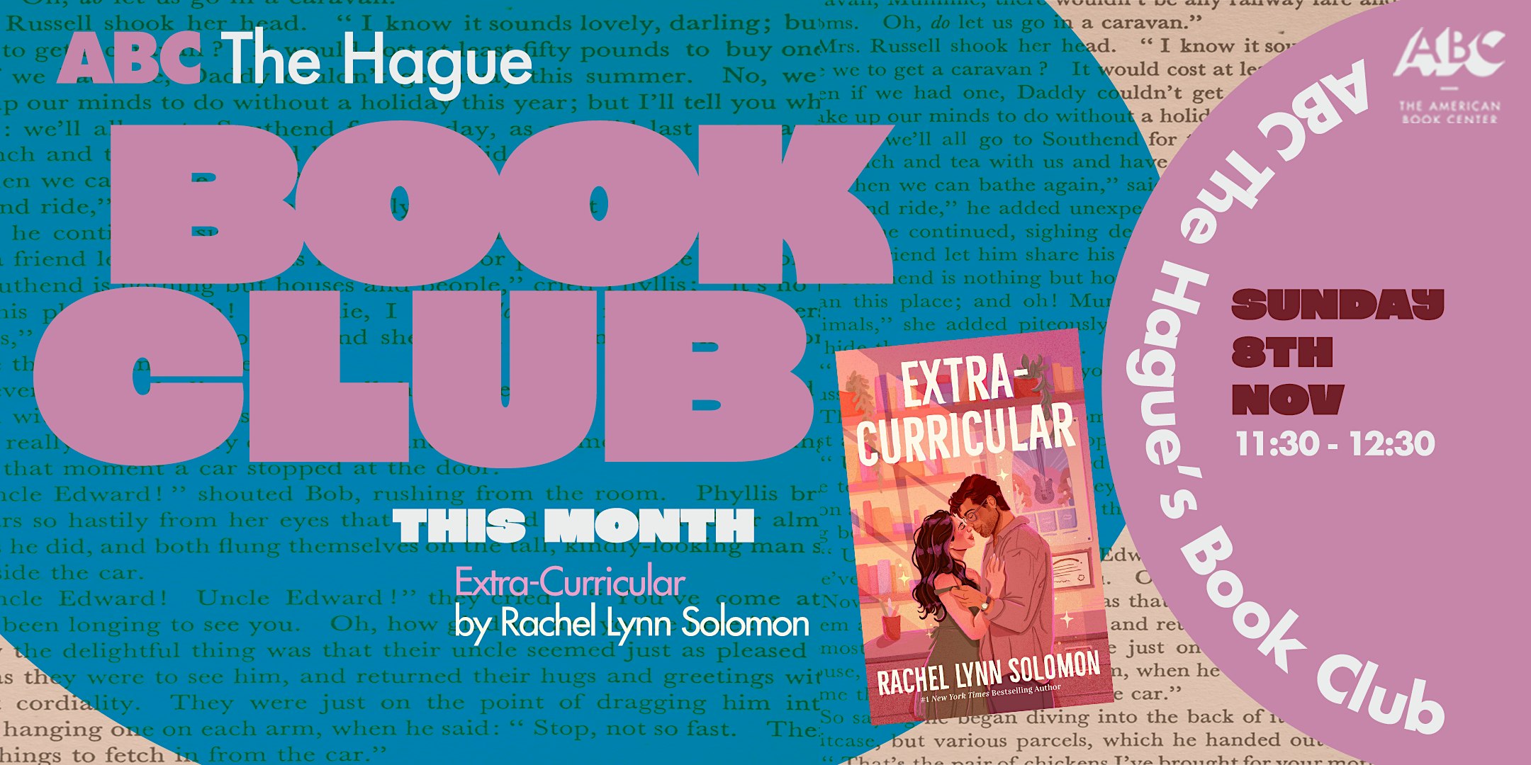 ABC The Hague Book Club: Extracurricular by Rachel Lynn Solomon