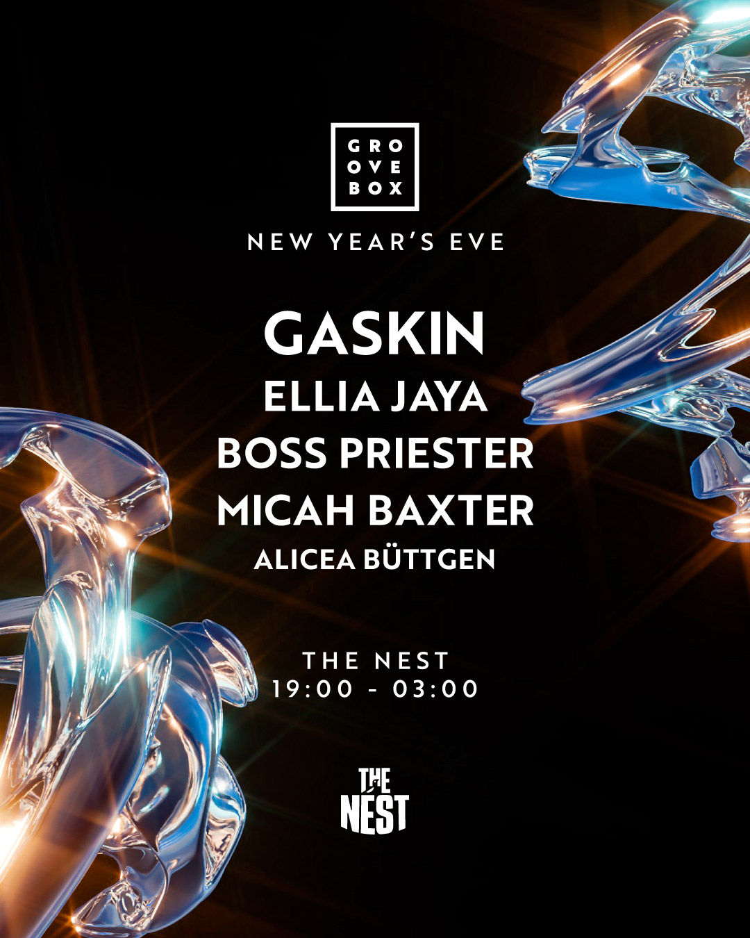 NYE: Gaskin, Ellia Jaya & More