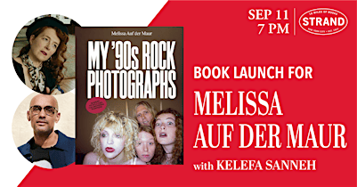 Melissa Auf der Maur + Kelefa Sanneh: My ‘90s Rock Photographs