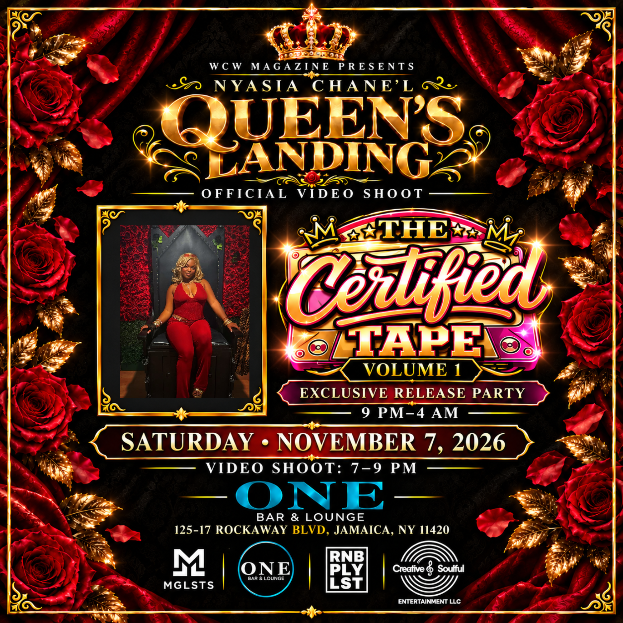 Nyasia Chane'l "Queen's Landing" Video Shoot