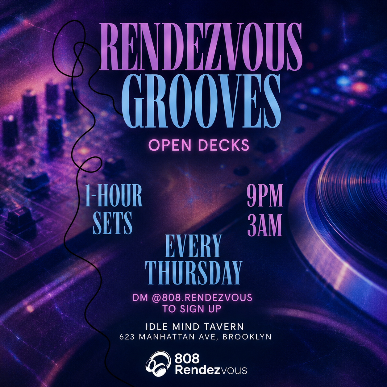 Rendezvous Grooves Open decks