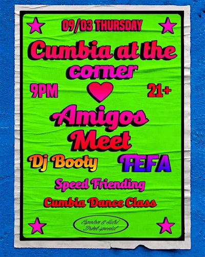 Cumbia Social : Cumbia at The Corner