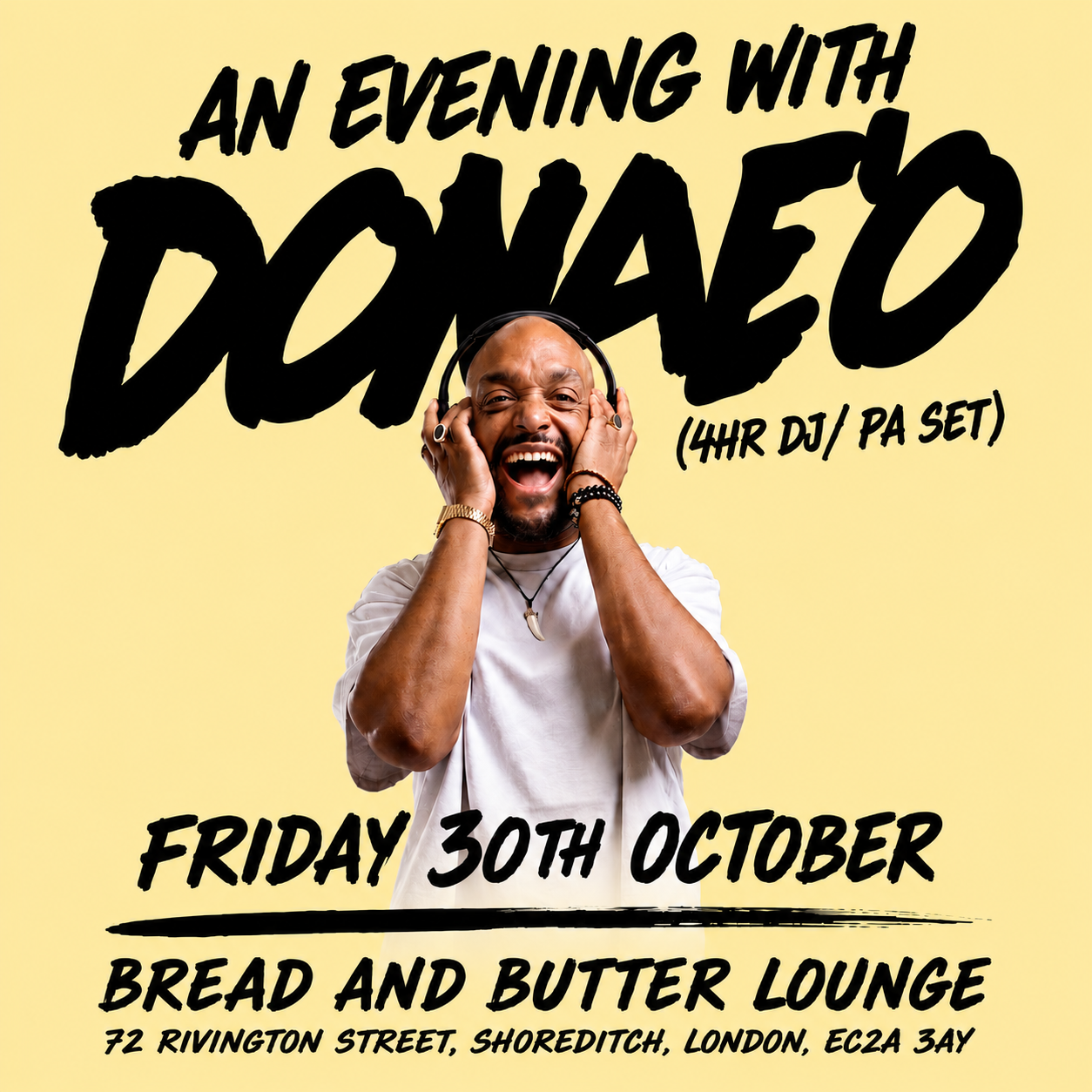 An Evening with Donae'o (4HR UK Funky DJ Set)