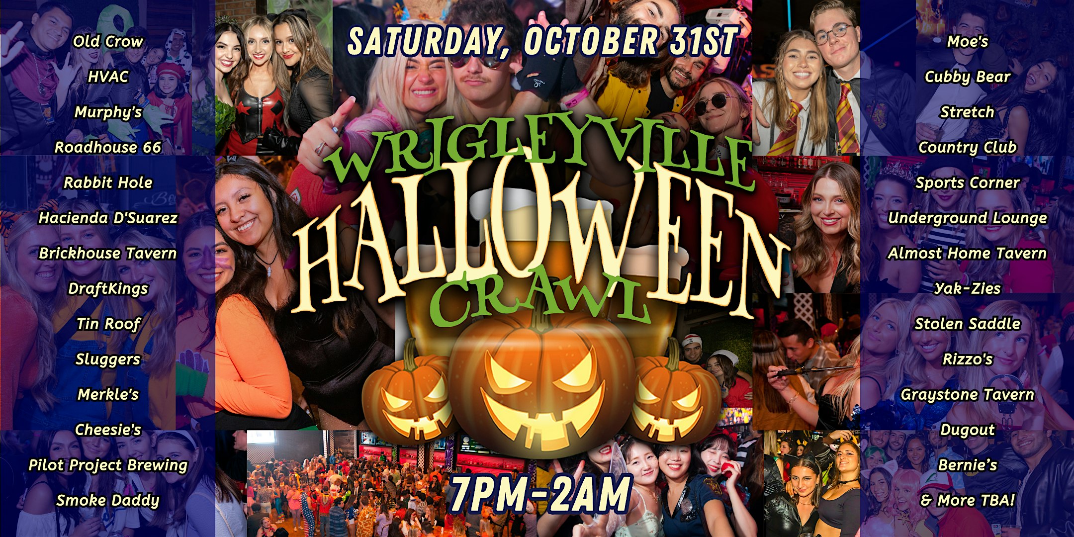 Wrigleyville Halloween Crawl - Chicago's BIGGEST Halloween Party