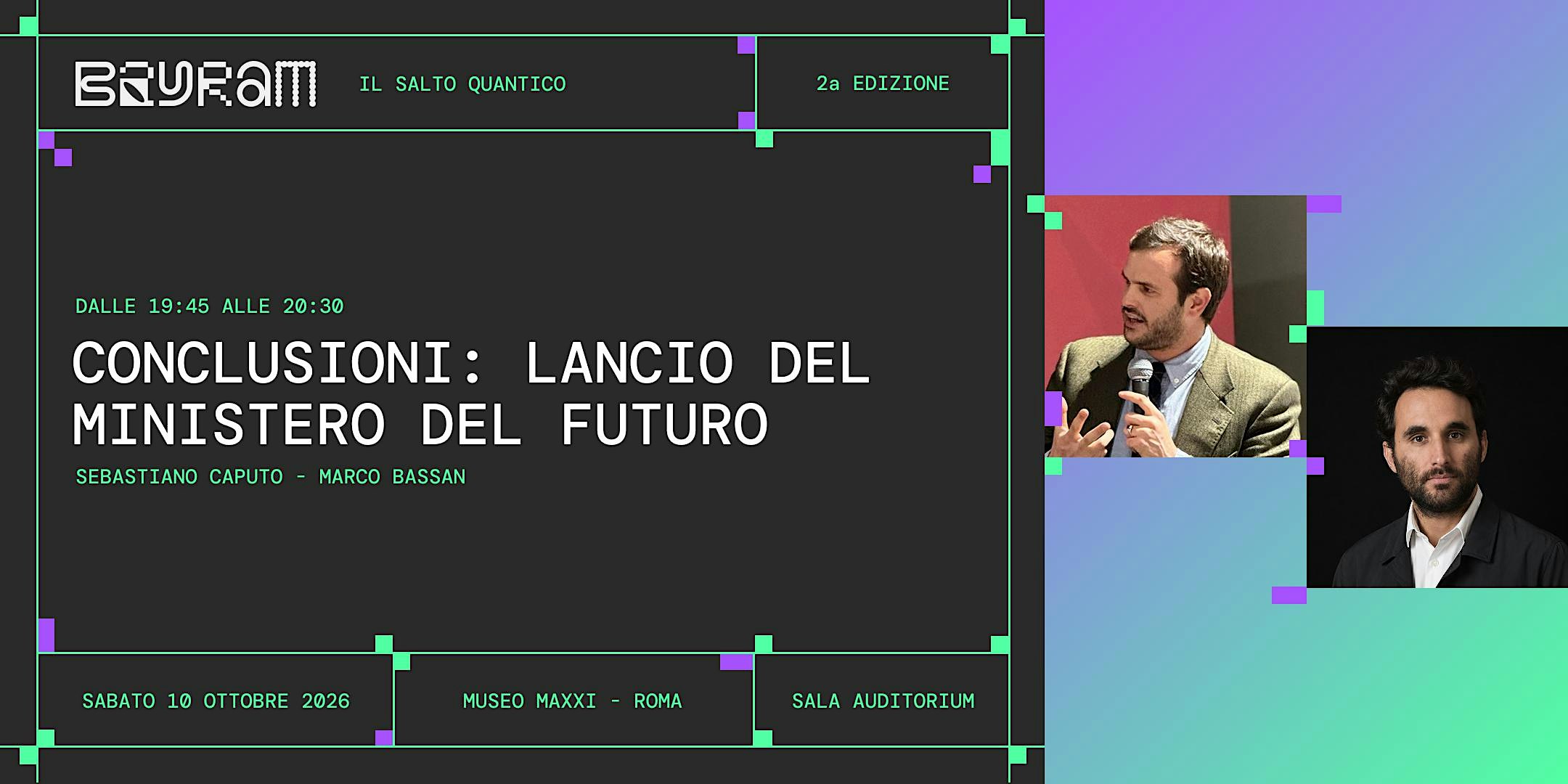 Conclusioni: Lancio del Ministero del Futuro